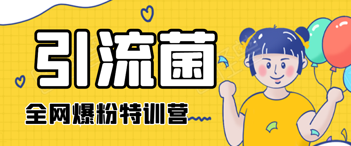 引流菌2020全网爆粉特训营（QQ群霸屏，知乎引流，群裂变，自动化引流等）-润泽资源库