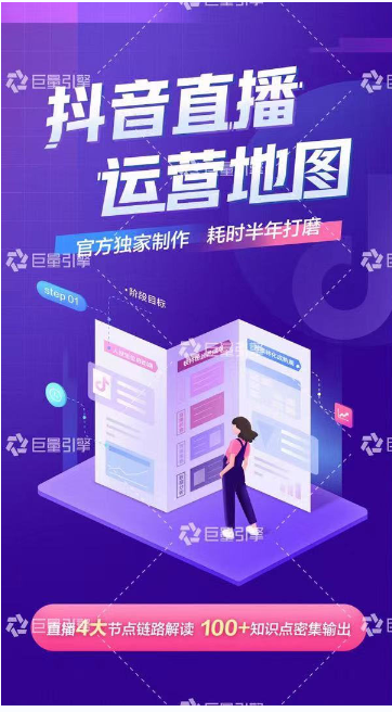 《抖音直播运营地图》直播4大节点，100+知识点-润泽资源库