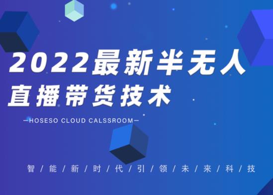 禾兴社·2022最新抖音半无人直播带货技术及卡直播广场玩法，价值699元-润泽资源库