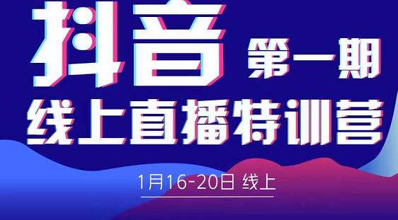 2022美尊学堂-抖音直播线上特训营价值4980元-润泽资源库