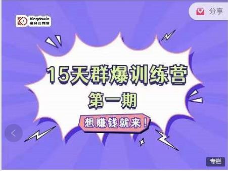 金抖云Peter《15天群爆训练营》，破解抖音玄学，群爆心法，起号方式-润泽资源库