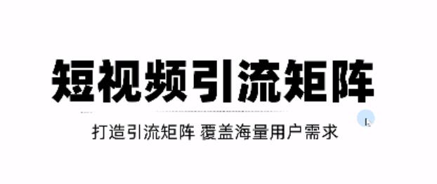 短视频引流矩阵打造，SEO+二剪裂变，效果超级好！【视频教程】-润泽资源库