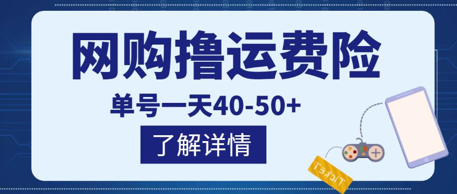 网购撸运费险项目，单号一天40-50+，实实在在能够赚到钱的项目【详细教程】-润泽资源库