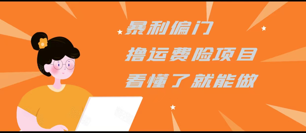 暴利偏门撸运费险项目，操作简单，看懂了就可以操作-润泽资源库