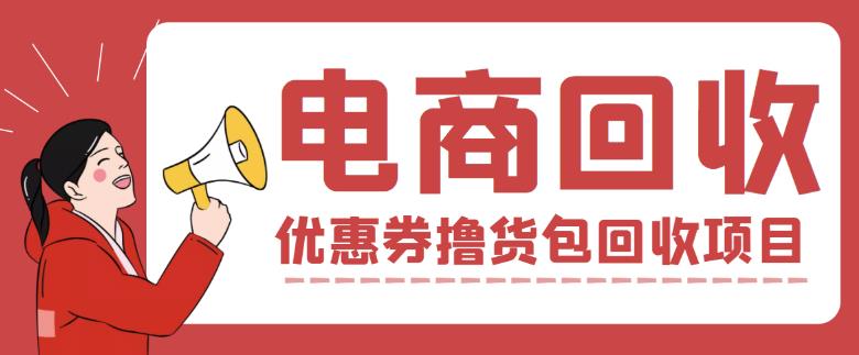 外面收费388的电商回收项目，一单利润100+-润泽资源库