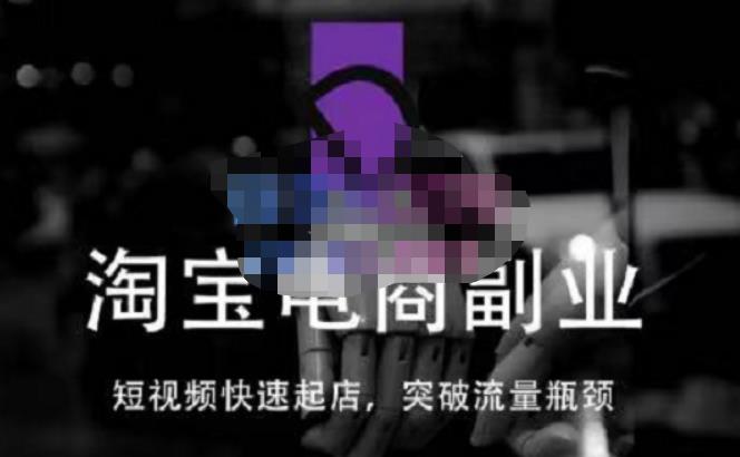 蓝Sir派·淘宝短视频快速起店，替代传统搜索方式，学会做一个不一样的淘宝店-润泽资源库