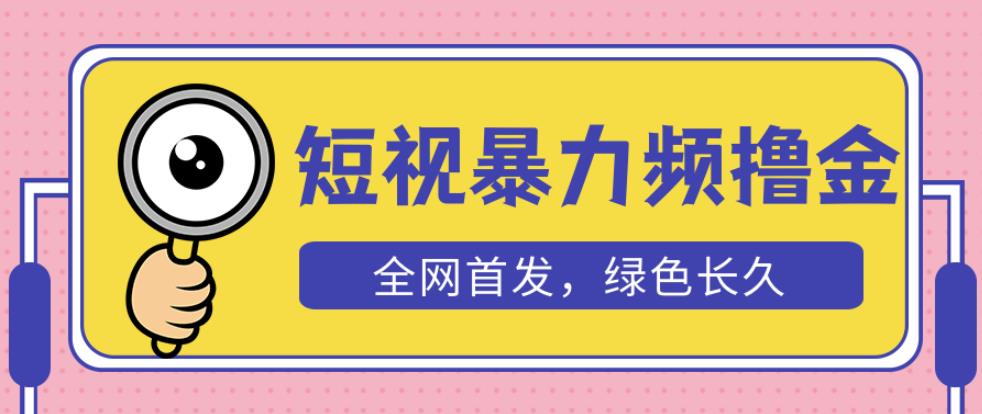 外面收费1680的短视频暴力撸金，日入300+长期可做，赠自动收款平台-润泽资源库