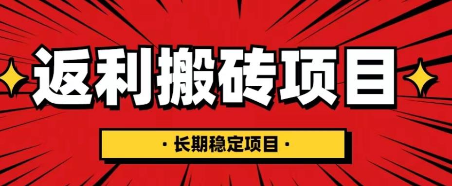 国外返利网项目，返利搬砖长期稳定，月入3000刀（深度解剖）-润泽资源库