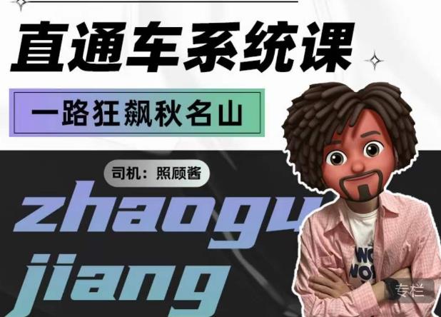 照顾酱·直通车系统课，从0到1搭建你的付费推广思维，讲基础，讲思路，讲方法，也讲实操-润泽资源库