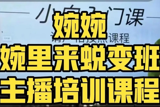 婉婉·婉里来蜕变班（主播课）全方位理解底层逻辑并灵活运用-润泽资源库