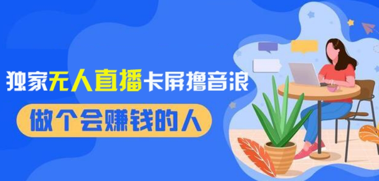 2024独家无人直播卡屏撸音浪，12月新出教程，收益稳定，无需看守，轻松上手日入1000+【揭秘】-润泽资源库