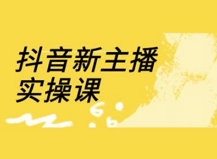 抖音新主播实操课，直播间流量运营线上实操课(18节)-润泽资源库