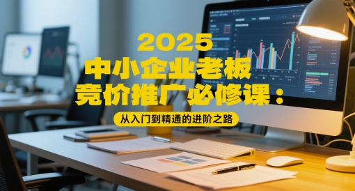 2025中小企业老板竞价推广必修课：从入门到精通的进阶之路-润泽资源库