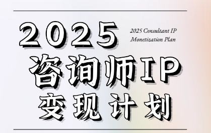 7天构建咨询师变现系统，2025咨询师IP变现计划训练营-润泽资源库