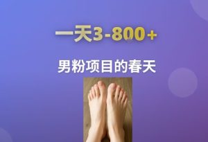 AI一键生成美女素材，一天收益3-8张，男粉项目的春天-润泽资源库