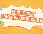 直播训练营:打造百万销售直播间 教会你如何直播带货,抓住直播大风口-润泽资源库
