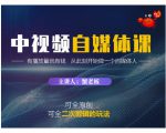 蟹老板·中视频自媒体训练课,可全原创可全二次剪辑的玩法,有播放量就有钱-润泽资源库