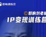 群响刘老板·IP变现训练营第6期：教你搞流量新姿势，IP打造获客私域经营-润泽资源库
