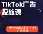 跨境B哥tiktok广告投放课,带你快速入门tiktok广告投放价值1680元-润泽资源库