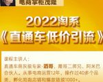 茂隆2022直通车低价引流玩法，教大家如何低投入高回报的直通车玩法-润泽资源库