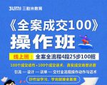 《全案成交100》全案全流程4段25步100招，操作班-润泽资源库