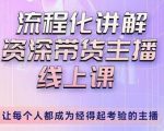 婉婉-主播拉新实操课，流程化讲解资深带货主播，让每个人都成为经得起考验的主播-润泽资源库