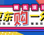 外面收费1980的最新京东无限一分购项目，一天轻松几百单（玩法+教程+软件）-润泽资源库