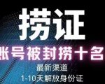 2023年最新抖音八大技术，一证多实名，秒注销，断抖破投流，永久捞证，钱包注销，跳人脸识别，蓝V多实-润泽资源库