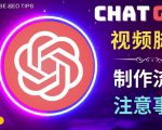 正确使用Chat GPT制作有价值的中文视频脚本,并在YouTube获利-润泽资源库
