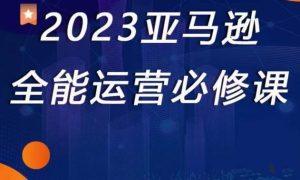 2023亚马逊全能运营必修课，全面认识亚马逊平台+精品化选品+CPC广告的极致打法-润泽资源库
