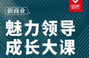 张琦·新商业魅力领导成长大课2023新版,高效管理必修课(30节)-润泽资源库