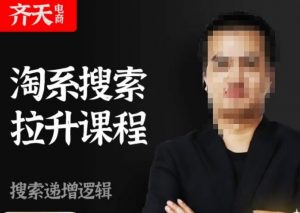 齐天电商·淘系搜索提升课程，​搜索递增标准化，动销标准化流程-润泽资源库