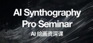 野菩萨AI绘画资深课2023，全新课程，全新视野，知识重构，引领未来-润泽资源库