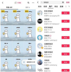 抖音冷知识快速涨粉变现玩法,爆火冷知识项目拆解,成品日赚500+【拆解】-润泽资源库