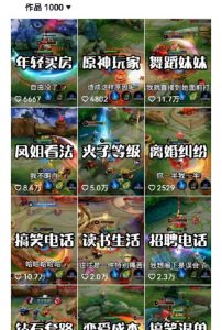 副业拆解:抖音王者荣耀游戏变现副业项目,视频版一条龙实操玩法分享给你-润泽资源库