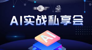 AI实战私享会，各种ai变现玩法，AI变现思路-润泽资源库