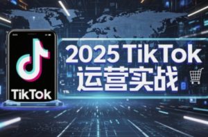 2025TikTok电商运营,掌握TikTok店铺运营核心技巧,实现低成本高转化-润泽资源库