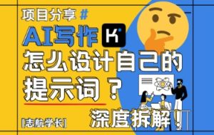 AI写作,怎么设计自己的提示词?(按照演讲稿为例)-润泽资源库