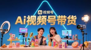 风口已至！AI视频号带货轻松月入过1W，99%的普通人却卡在内容制作门槛-润泽资源库